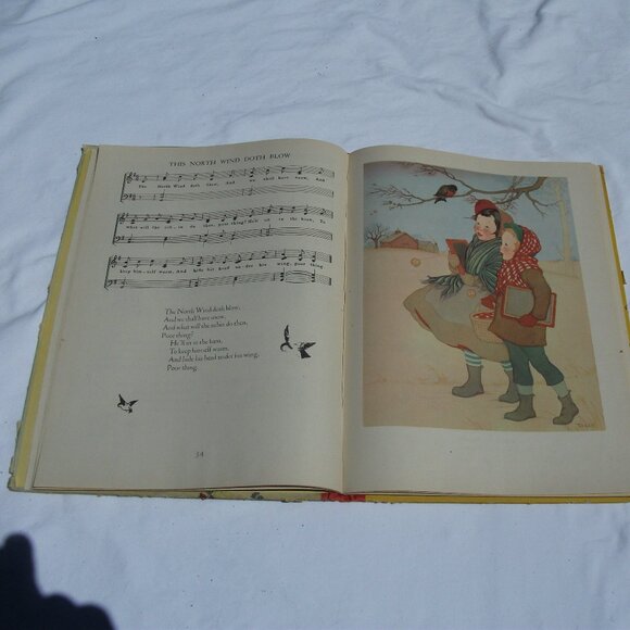 Sing Mother Goose Vintage book - Picture 6 of 16